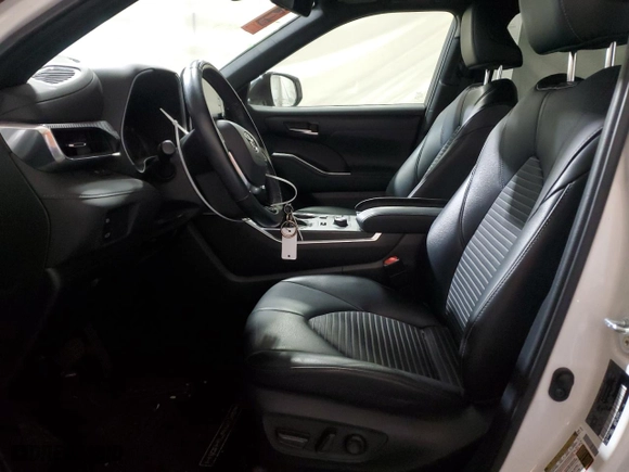 2021 Toyota Highlander XSE with VIN 5TDLZRBH0MS061538, listed as a Copart auction lot 85448864 with 76,237 mi miles and Salvage Title. Bid and sale history available at carsss.com. Image 7.
