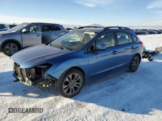 2014 Subaru Impreza Wagon 2.0i Sport Premium with VIN JF1GPAL62E8305238, listed as a Copart auction lot 42654365 with 94,573 mi miles and Salvage Title. Bid and sale history available at carsss.com. Image 1.