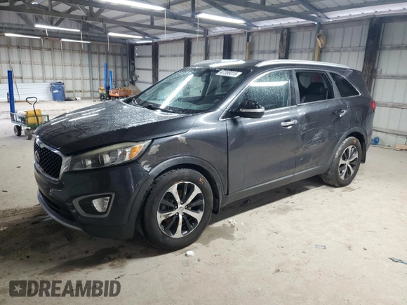 2016 Kia Sorento EX with VIN 5XYPH4A1XGG127350, listed as a Copart auction lot 47289315 with 135,684 mi miles and Clean Title. Bid and sale history available at carsss.com. Image 1.