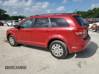 2020 Dodge Journey SE Value with VIN 3C4PDCAB7LT201891, listed as a Copart auction lot 52456815 with 74,602 mi miles and Non Repairable. Bid and sale history available at carsss.com. Image 2.