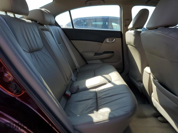 2012 Honda Civic EX-L with VIN 19XFB2F92CE022759, listed as a Copart auction lot 51343545 with 135,540 mi miles and Salvage Title. Bid and sale history available at DreamBid. Image 10.