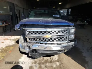2015 Chevrolet Silverado 1500 LT with VIN 1GCVKRECXFZ343684, listed as a Copart auction lot 46221995 with 118,810 mi miles and Salvage Title. Bid and sale history available at DreamBid. Image 5.