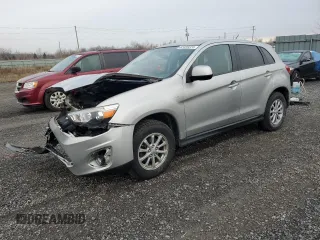 2013 Mitsubishi Outlander Sport ES with VIN 4A4AH3AU3DE605907, listed as a Copart auction lot 82469224 with 155,821 mi miles and Salvage title. Bid and sale history available at DreamBid. Image 1.