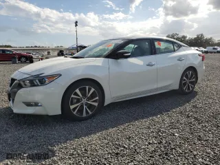 2017 Nissan Maxima SR with VIN 1N4AA6AP4HC454686, listed as a Copart auction lot 75138554 with 0 mi miles and Salvage Title. Bid and sale history available at carsss.com. Image 1.