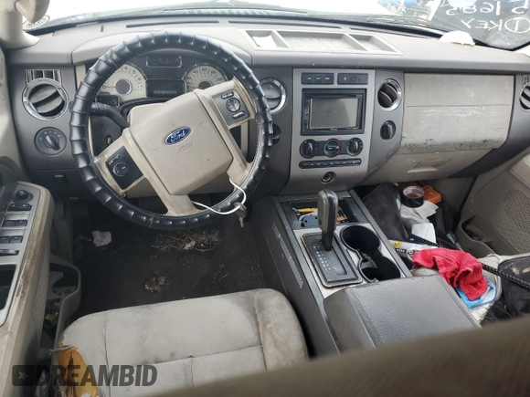 2010 Ford Expedition SSV with VIN 1FMJU1F50AEA07645, listed as a Copart auction lot 50896445 with Not provided miles and Salvage title. Bid and sale history available at DreamBid. Image 8.