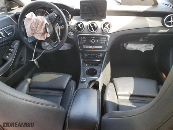 2017 Mercedes-Benz CLA with VIN WDDSJ4EB9HN430718, listed as a Copart auction lot 44358815 with 145,597 mi miles and Salvage Title. Bid and sale history available at carsss.com. Image 8.