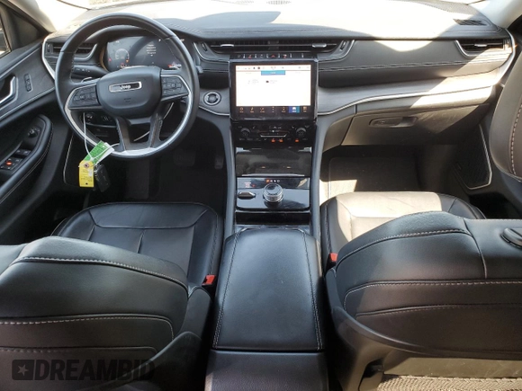 2022 Jeep Grand Cherokee Limited with VIN 1C4RJKBG1N8507816, listed as a Copart auction lot 58566885 with 34,375 mi miles and Salvage title. Bid and sale history available at DreamBid. Image 8.