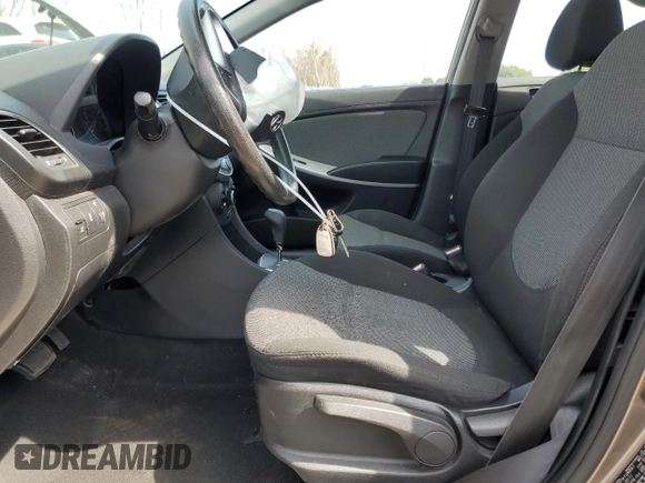 2012 Hyundai Accent GS with VIN KMHCT5AE6CU013288, listed as a Copart auction lot 53803465 with 194,223 mi miles and Salvage Title. Bid and sale history available at carsss.com. Image 7.