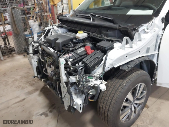 2024 Nissan Pathfinder SL with VIN 5N1DR3CC4RC227181, listed as a IAAI auction lot 41547554 with 6,940 mi miles. Bid and sale history available at carsss.com. Image 6.