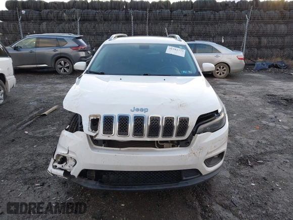 2019 Jeep Cherokee Latitude Plus with VIN 1C4PJMLX2KD254946, listed as a IAAI auction lot 41581777 with 49,748 mi miles. Bid and sale history available at carsss.com. Image 12.