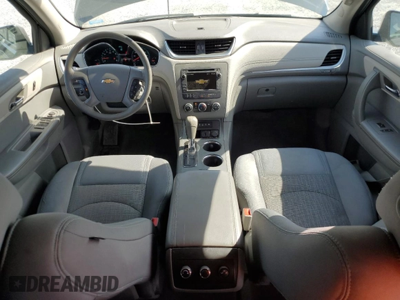 2017 Chevrolet Traverse LS with VIN 1GNKRFKD3HJ239637, listed as a Copart auction lot 61364815 with 118,481 mi miles and Salvage title. Bid and sale history available at DreamBid. Image 8.