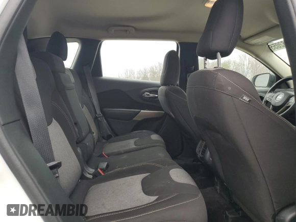 2017 Jeep Cherokee Sport with VIN 1C4PJMAB3HW651280, listed as a Copart auction lot 50682055 with 130,253 mi miles and Salvage Title. Bid and sale history available at carsss.com. Image 11.