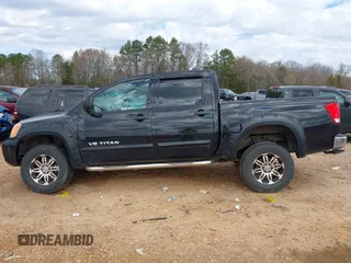 2012 Nissan Titan S with VIN 1N6AA0EC1CN322929, listed as a IAAI auction lot 41792414 with 124,182 mi miles. Bid and sale history available at carsss.com. Image 14.