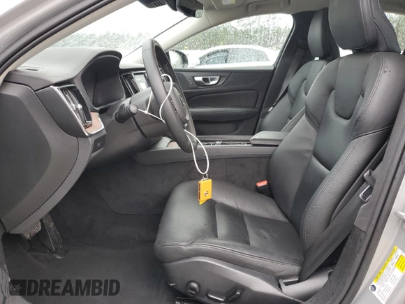 2024 Volvo S60 Plus Dark Theme with VIN 7JRL12TL4RG299512, listed as a Copart auction lot 45189695 with 19,821 mi miles and Salvage title. Bid and sale history available at DreamBid. Image 7.