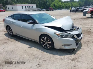 2016 Nissan Maxima S with VIN 1N4AA6AP8GC411631, listed as a IAAI auction lot 42411668 with 86,000 mi miles and . Bid and sale history available at DreamBid. Image 1.