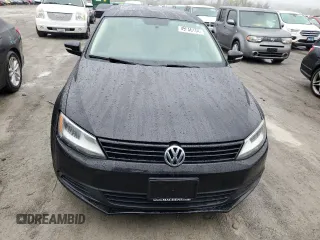 2012 Volkswagen Jetta Sedan SE w/Convenience & Sunroof with VIN 3VWDX7AJ2CM344828, listed as a Copart auction lot 49746154 with 81,927 mi miles and Salvage Title. Bid and sale history available at carsss.com. Image 5.