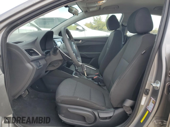 2022 Hyundai Accent SE with VIN 3KPC24A66NE166541, listed as a Copart auction lot 53020525 with 40,939 mi miles and Salvage Title. Bid and sale history available at DreamBid. Image 7.