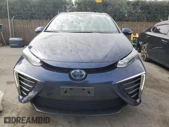 2019 Toyota Mirai with VIN JTDBVRBD6KA006509, listed as a Copart auction lot 45912985 with 29,114 mi miles and Salvage title. Bid and sale history available at DreamBid. Image 5.