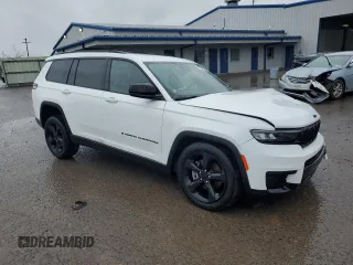 2023 Jeep Grand Cherokee Laredo with VIN 1C4RJKAG1P8825536, listed as a Copart auction lot 55740935 with 35,600 mi miles and Salvage title. Bid and sale history available at DreamBid. Image 4.
