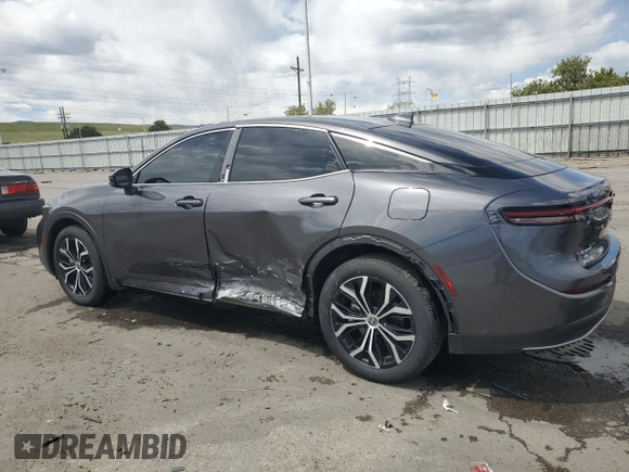 2024 Toyota Crown XLE with VIN JTDAAAAF7R3022194, listed as a Copart auction lot 54059125 with 22,977 mi miles and Salvage Title. Bid and sale history available at DreamBid. Image 2.