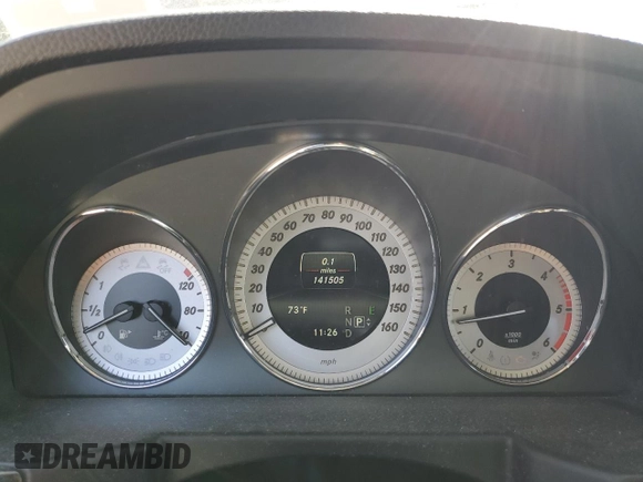 2014 Mercedes-Benz GLK 250 with VIN WDCGG0EBXEG332802, listed as a Copart auction lot 56578525 with 141,505 mi miles and Clean Title. Bid and sale history available at DreamBid. Image 9.