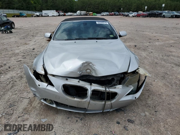 2006 BMW 6 Series 650Ci z VIN WBAEK13406CN75613, wystawiony jako Copart lot #56288515 z przebiegiem 191 640 mil mil oraz Szkoda całkowita • Salvage title. Historia ofert i sprzedaży dostępna na DreamBid. Obrazek 5.