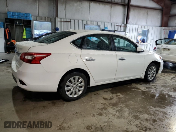 2017 Nissan Sentra S with VIN 3N1AB7AP4HY245214, listed as a Copart auction lot 55759005 with 104,216 mi miles and Salvage title. Bid and sale history available at DreamBid. Image 3.