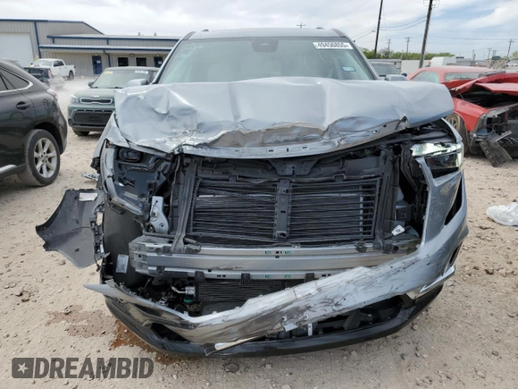 2024 GMC Acadia FWD Denali z VIN 1GKENLKS1RJ176560, wystawiony jako Copart lot #49456855 z przebiegiem 5 509 mil mil oraz Szkoda całkowita • Salvage title. Historia ofert i sprzedaży dostępna na DreamBid. Obrazek 5.