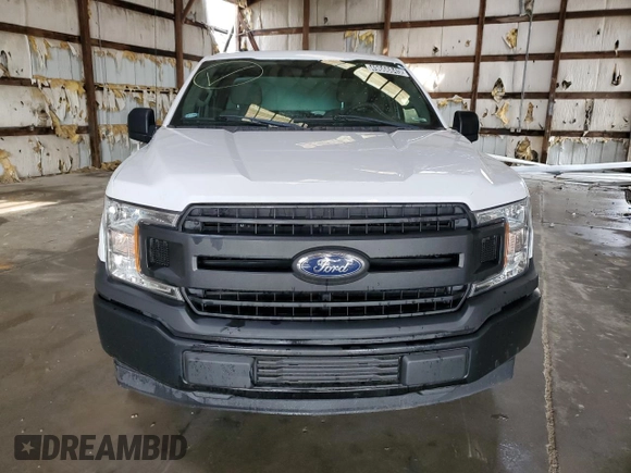2018 Ford F-150 XL with VIN 1FTEX1CB6JKE81947, listed as a Copart auction lot 49666845 with 160,396 mi miles and Clean Title. Bid and sale history available at carsss.com. Image 5.