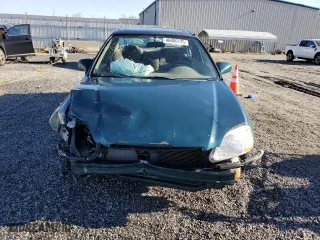 1998 Honda Civic EX with VIN 2HGEJ8548WH511734, listed as a Copart auction lot 46406175 with 215,785 mi miles and Salvage Title. Bid and sale history available at carsss.com. Image 5.