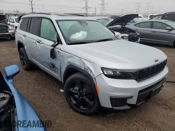 2024 Jeep Grand Cherokee Limited with VIN 1C4RJKBG6R8563014, listed as a Copart auction lot 85983914 with 5,846 mi miles and Salvage title. Bid and sale history available at DreamBid. Image 4.