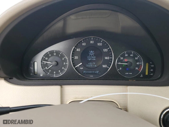 2007 Mercedes-Benz CLK-Class 3.5L with VIN WDBTJ56H87F206998, listed as a Copart auction lot 85011204 with 204,815 mi miles and Salvage Title. Bid and sale history available at carsss.com. Image 9.
