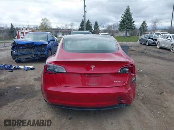 2018 Tesla Model 3 Long Range Battery with VIN 5YJ3E1EB3JF129772, listed as a IAAI auction lot 42017305 with 103,825 mi miles and . Bid and sale history available at DreamBid. Image 15.