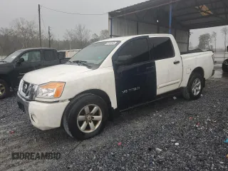 2008 Nissan Titan SE with VIN 1N6BA07D58N348807, listed as a Copart auction lot 50102605 with Not Provided miles and Clean Title. Bid and sale history available at carsss.com. Image 1.
