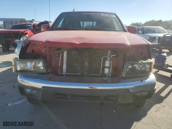 2012 GMC Canyon SLE2 with VIN 1GTH6PFEXC8163645, listed as a Copart auction lot 76750854 with 218,883 mi miles and Salvage Title. Bid and sale history available at carsss.com. Image 5.