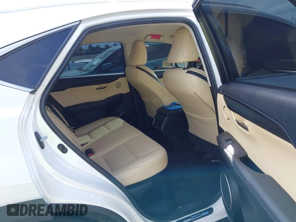 2015 Lexus NX 200t with VIN JTJYARBZ1F2018047, listed as a IAAI auction lot 41633876 with 154,396 mi miles. Bid and sale history available at carsss.com. Image 8.