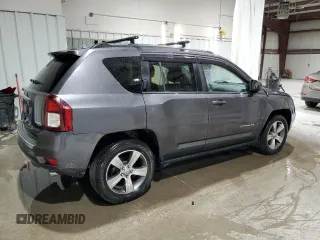 2017 Jeep Compass High Altitude with VIN 1C4NJDEB7HD177122, listed as a Copart auction lot 60293295 with 115,564 mi miles and Salvage title. Bid and sale history available at DreamBid. Image 3.