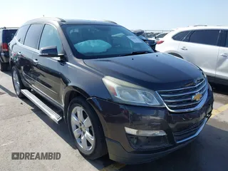 2016 Chevrolet Traverse LT with VIN 1GNKRGKD4GJ326001, listed as a IAAI auction lot 41826843 with 87,274 mi miles. Bid and sale history available at carsss.com. Image 1.