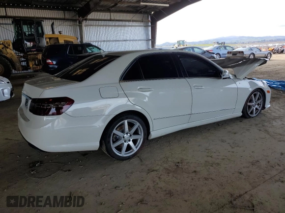 2011 Mercedes-Benz E 350 Luxury with VIN WDDHF5GB5BA312646, listed as a Copart auction lot 45685615 with Not Provided miles and Non Repairable. Bid and sale history available at DreamBid. Image 3.