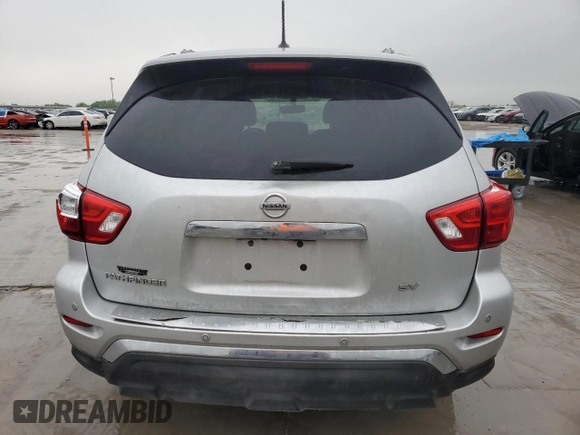 2018 Nissan Pathfinder SL with VIN 5N1DR2MN8JC648514, listed as a Copart auction lot 52039225 with 136,770 mi miles and Clean title. Bid and sale history available at DreamBid. Image 6.