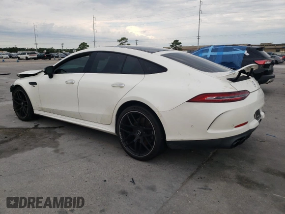 2021 Mercedes-Benz AMG GT 53 с VIN W1K7X6BB7MA036754, выставлен на аукционе Copart как лот 67720904 с пробегом Не указан миль и Списание • Salvage title. История ставок и продаж доступна на DreamBid. Изображение 2.