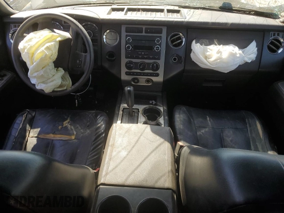 2007 Ford Expedition EL XLT with VIN 1FMFK15577LA48047, listed as a Copart auction lot 76559584 with 0 mi miles and Salvage Title. Bid and sale history available at carsss.com. Image 8.