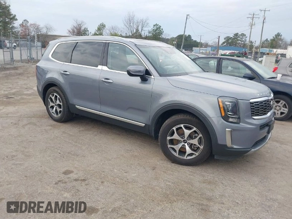 2021 Kia Telluride EX with VIN 5XYP34HCXMG123526, listed as a IAAI auction lot 41842912 with 54,675 mi miles and . Bid and sale history available at DreamBid. Image 1.