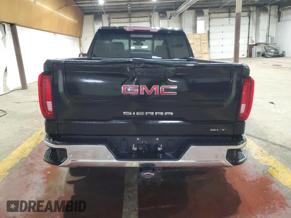 2021 GMC Sierra 1500 SLT z VIN 3GTU9DET5MG347486, wystawiony jako Copart lot #48673435 z przebiegiem 60 027 mil mil oraz Szkoda całkowita • Salvage title. Historia ofert i sprzedaży dostępna na DreamBid. Obrazek 6.