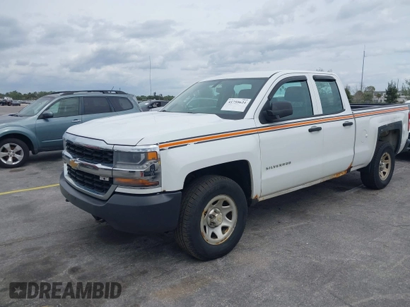 2016 Chevrolet Silverado 1500 Work Truck with VIN 1GCVKNEC2GZ217023, listed as a IAAI auction lot 41759624 with 273,940 mi miles. Bid and sale history available at carsss.com. Image 19.