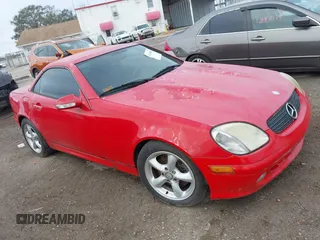 2003 Mercedes-Benz SLK 320 with VIN WDBKK65F63F281532, listed as a IAAI auction lot 41203401 with Not provided miles and . Bid and sale history available at DreamBid. Image 1.