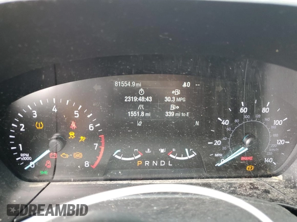 2020 Ford Escape SEL z VIN 1FMCU9H64LUC51319, wystawiony jako Copart lot #61407085 z przebiegiem 81 554 mil mil oraz Nie do naprawy • Non repairable. Historia ofert i sprzedaży dostępna na DreamBid. Obrazek 9.