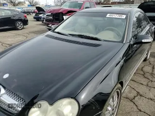 2007 Mercedes-Benz CLK-Class 5.5L with VIN WDBTJ72HX7F216515, listed as a Copart auction lot 46517705 with 149,364 mi miles and Salvage Title. Bid and sale history available at carsss.com. Image 11.