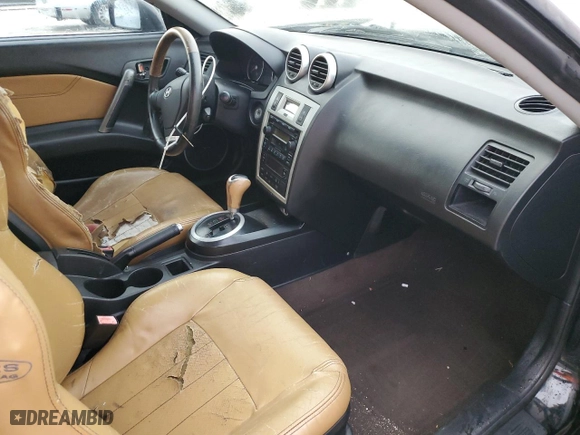 2006 Hyundai Tiburon GT with VIN KMHHN65FX6U224913, listed as a Copart auction lot 80695184 with 146,676 mi miles and Salvage Title. Bid and sale history available at carsss.com. Image 8.