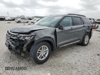 2025 Ford Explorer Active with VIN 1FMUK7DH2SGA28019, listed as a Copart auction lot 51814125 with 637 mi miles and Salvage Title. Bid and sale history available at carsss.com. Image 1.